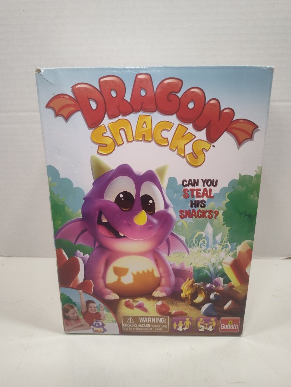 Goliath Dragon Snacks Game 2019 #31220 Complete Tested Working w/Box